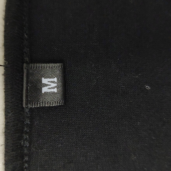 Scoop Neck Button Down Black Dress with Pockets - Picture 6 of 6